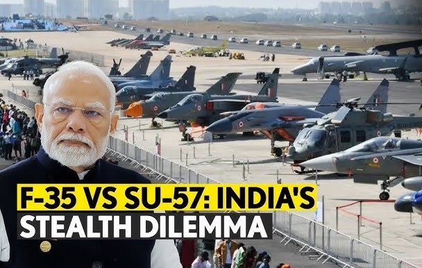 India's Fighter Jet Conundrum: U.S. F-35 vs. Russian Su-57 – Which One Will Soar?